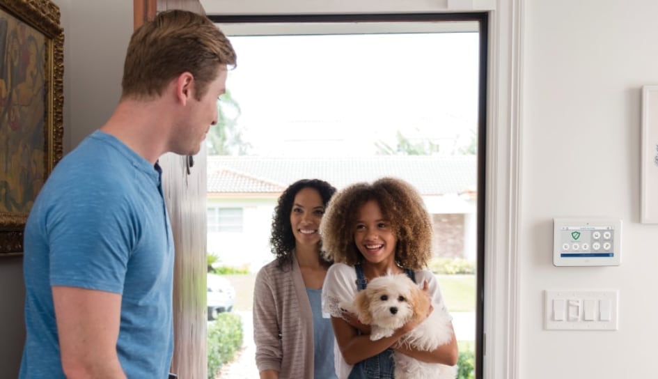 Burlington home with ADT Smart Locks